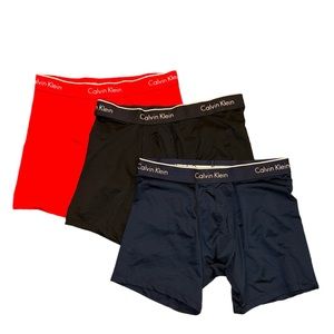 Calvin Klein Microfiber Stretch Boxer Brief - 3 Pack - Medium